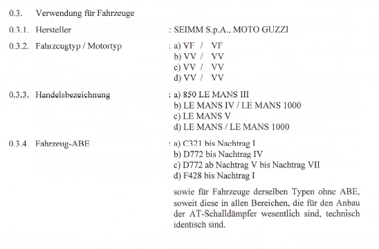 MotoGuzzi  LM3,4,5 2 Endschalldämpfer, 2 Silencers LM3,4,5 Artikel Nr. 111010