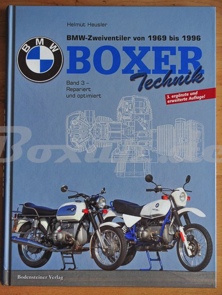 BMW Boxer Technik Band 3 alle Modelle von 1969 bis 1996, Nr. 978-3-9806631-9-9