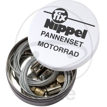 Nippel Pannenset Motorrad / Nipple breakdown set motorcycle Nr. 4755